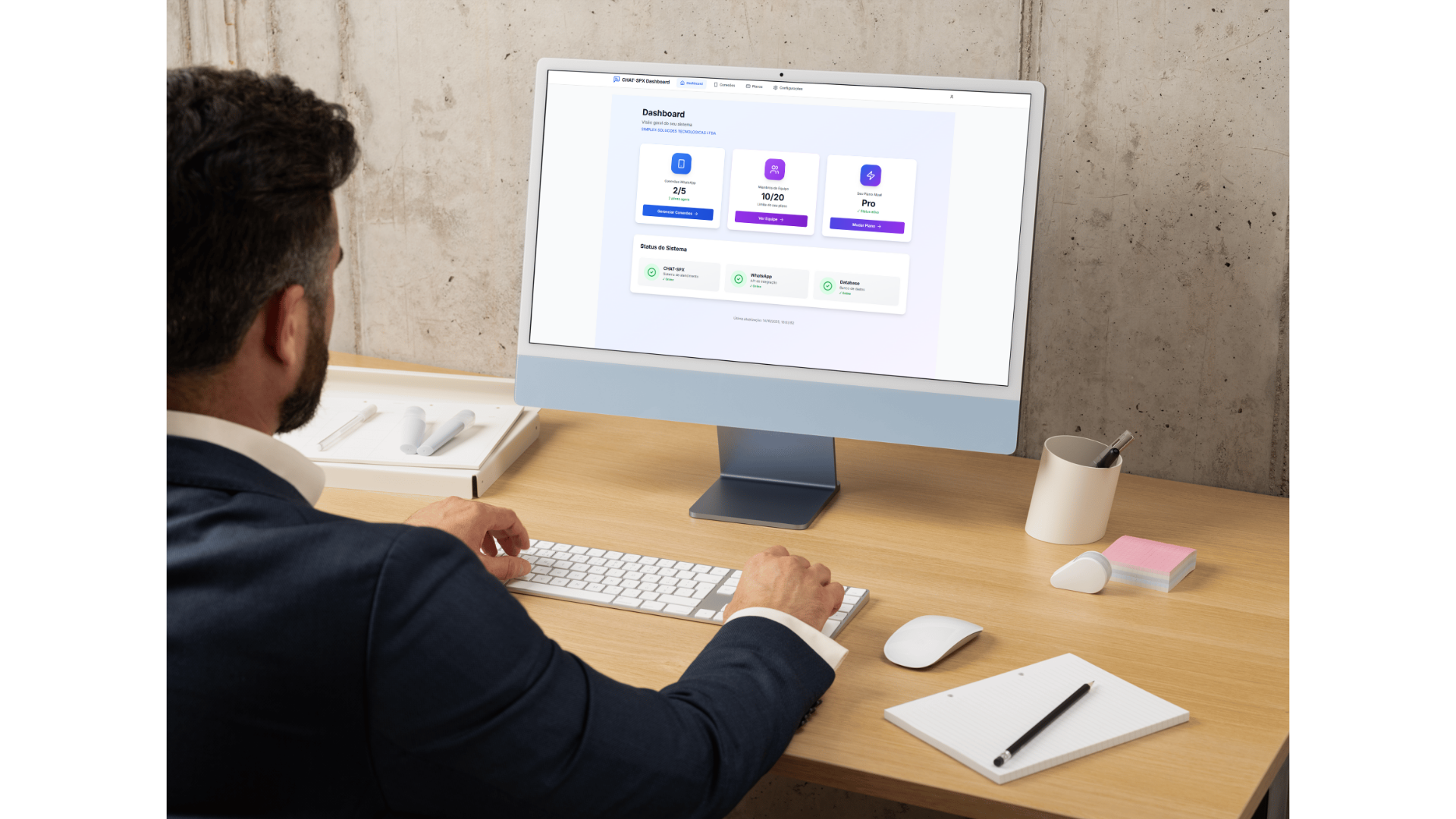 Conecte WhatsApp com 1 Clique